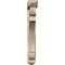 Ekena Millwork Olympic Arts and Crafts Rough Sawn Bracket w/ Offset Brace, Douglas Fir, 6"W x 36"D x 44"H BKT0604X36X44OLY03RDF - alternate 3